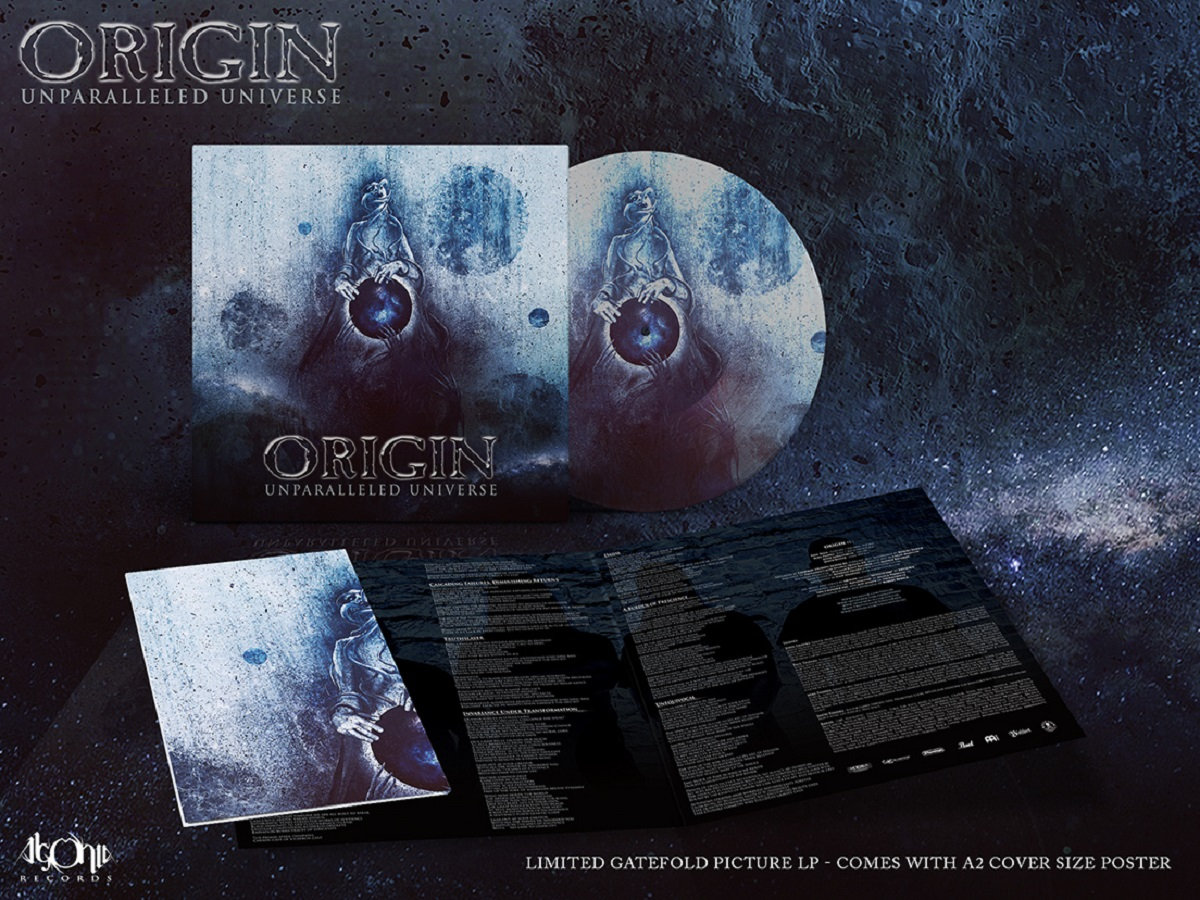 Origin - Unparalleled Universe. Picture Disc LP (250 worldwide)